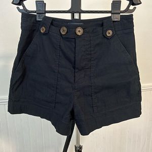 Maeve black shorts. Size 4. Classic style. Purchased from Anthro.